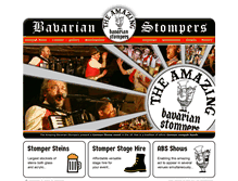 Tablet Screenshot of bavarianstompers.com